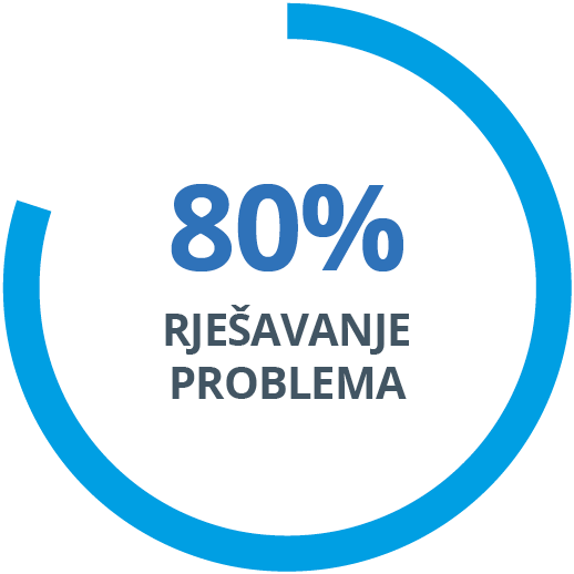 80% RJEŠAVANJE PROBLEMA