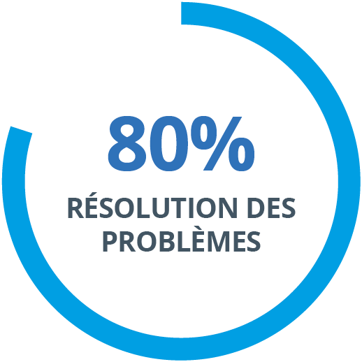 80% Issue Resolution