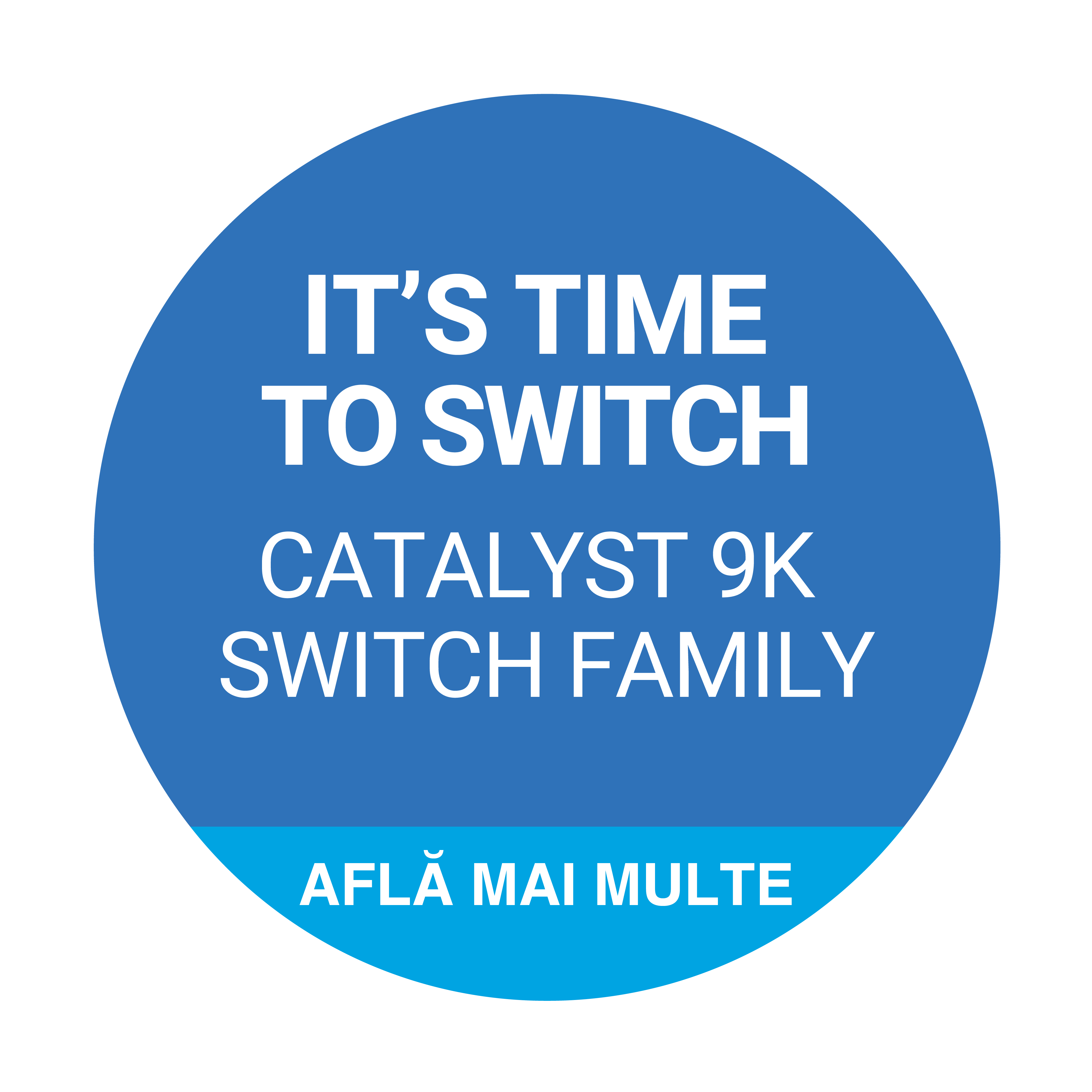 IT’S TIME. TO SWITCH. CATALYST 9K SWITCH FAMILY