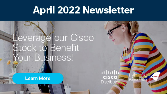 Leverage our Cisco stock to benefit your business! Featured Image