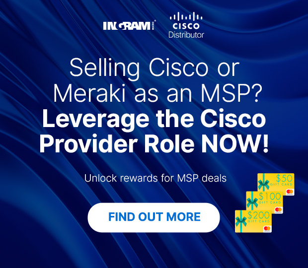 Selling Cisco or Meraki as an MSP? Leverage the Cisco Provider role now! Featured Image