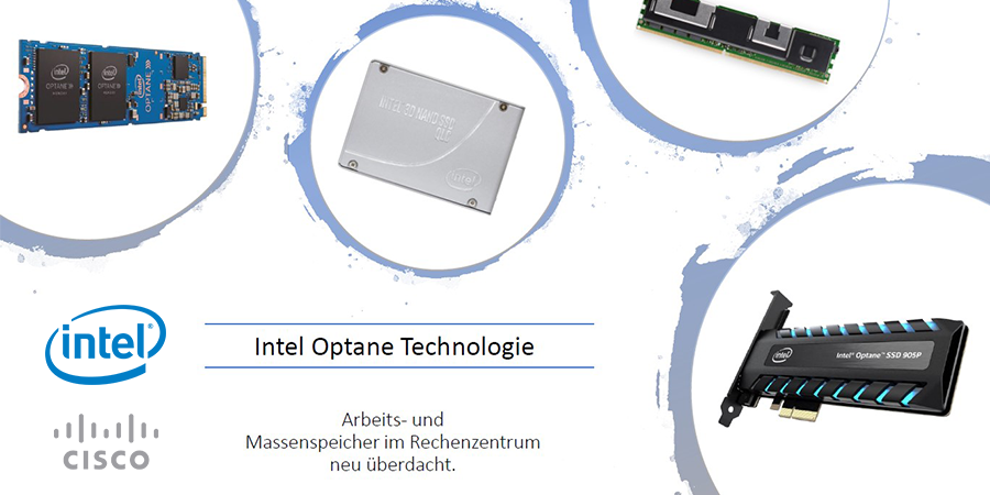 Ihr Cisco Datencenter rennt schneller als Licht mit Intel Optane - > Webinar -Einladung Featured Image