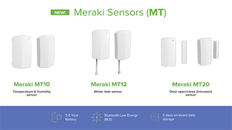 Die neuen Meraki MT Sensoren Featured Image