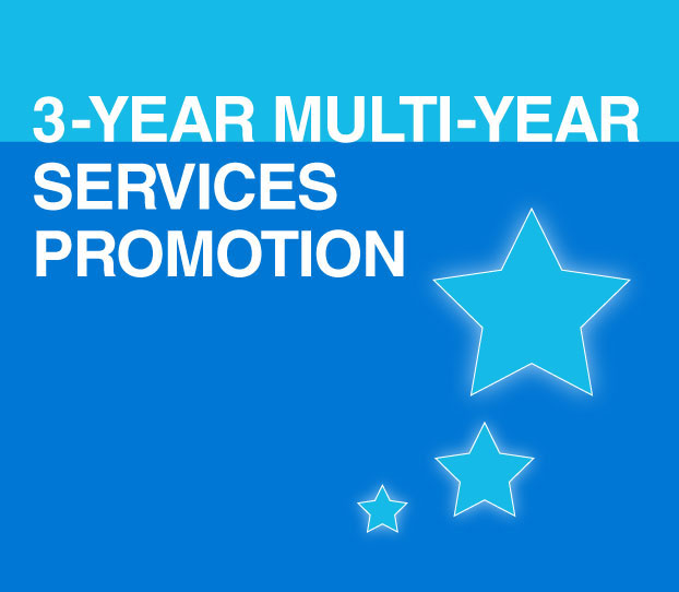 3-YEAR MULTI-YEAR SERVICES PROMOTION Featured Image