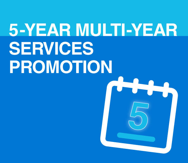 5-YEAR MULTI-YEAR SERVICES PROMOTION Featured Image